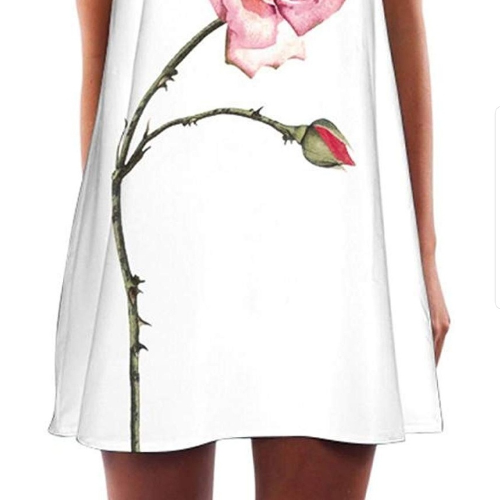 Blooming 🏵 Flower Mini Dress - Picture 3 of 3